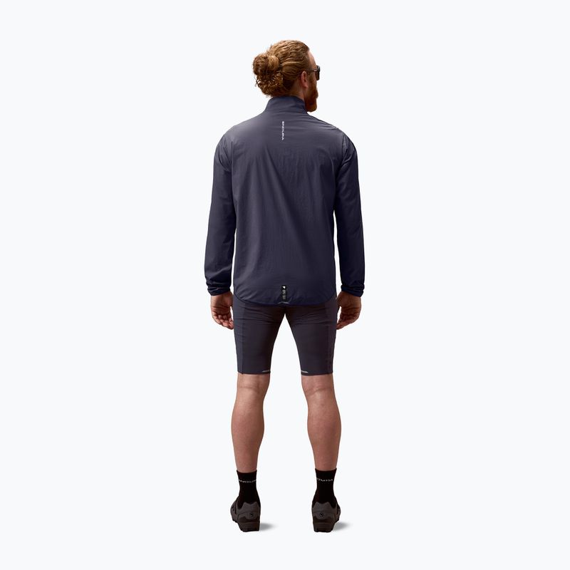 Men's cycling jacket Endura Alltrack Ride Packable Jacket carbon grey 2