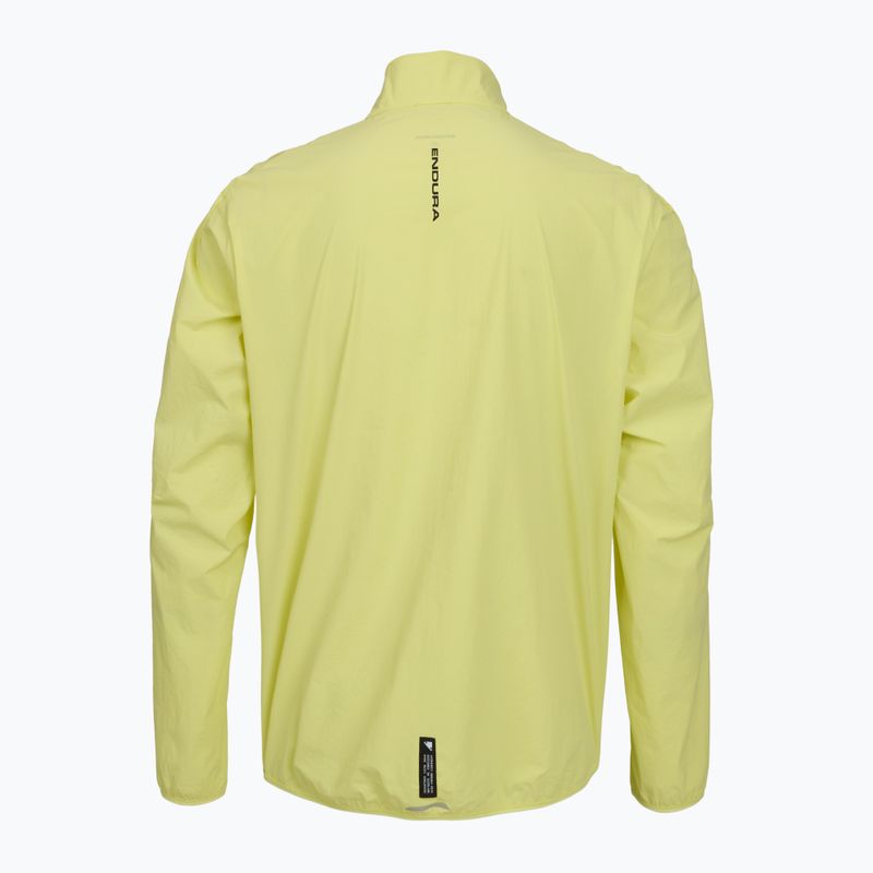 Men's cycling jacket Endura Alltrack Ride Packable Jacket oil seed 2