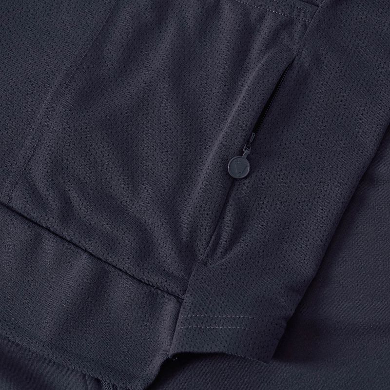 Men's cycling jersey Endura Loop Zipped carbon grey 10