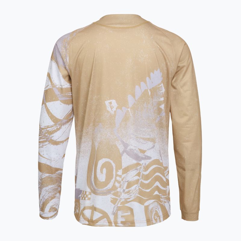 Men's cycling longsleeve Endura Singletrack Print sand 2