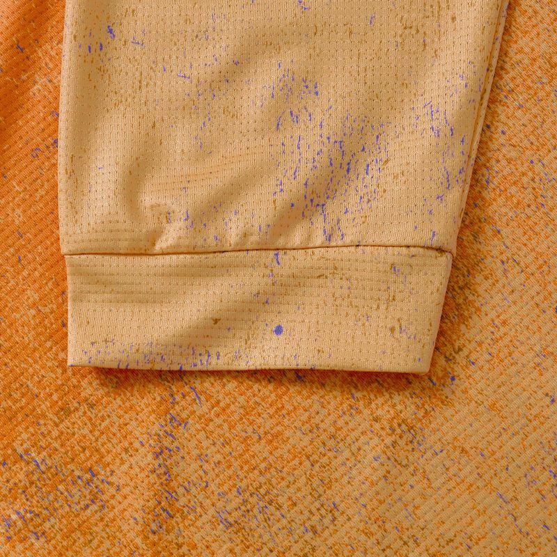 Men's cycling longsleeve Endura Singletrack Print end orange 8