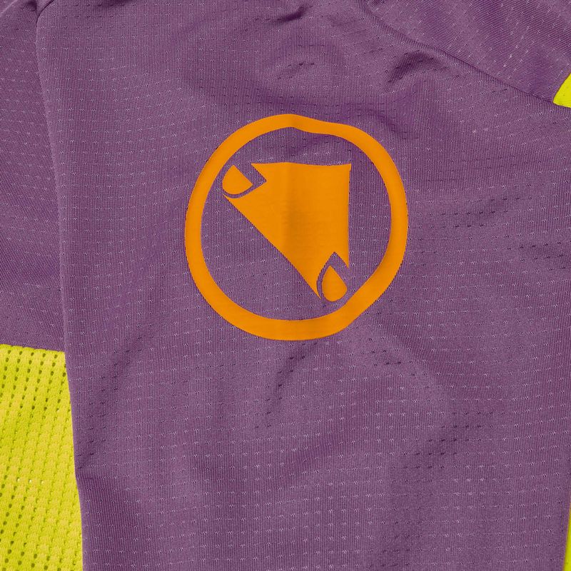 Children's cycling longsleeve Endura MT500 Burner end citrus 4