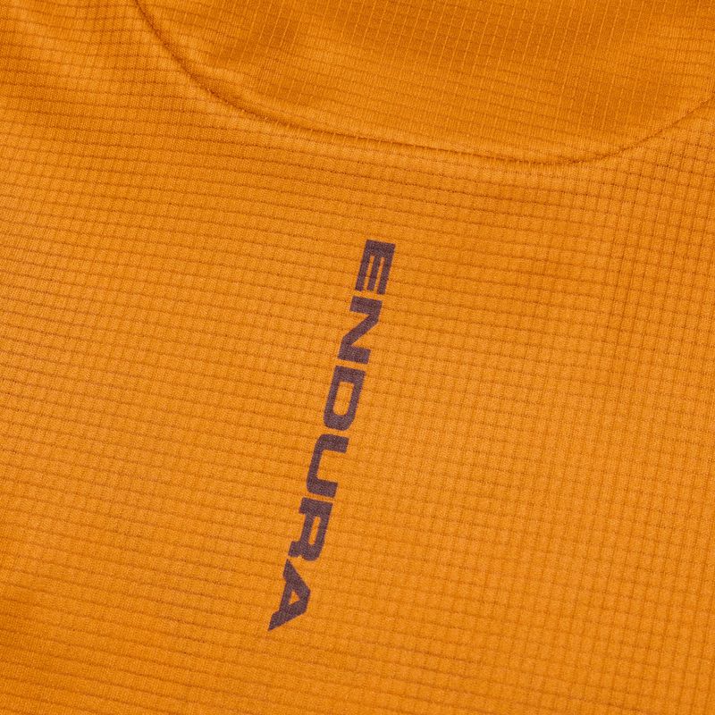 Children's cycling jersey Endura Singletrack Core Jr end orange 4