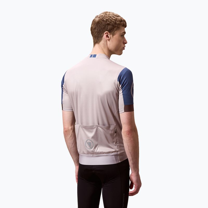 Men's cycling jersey Endura FS260 Std titanium 3