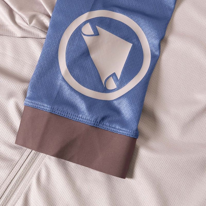 Men's cycling jersey Endura FS260 Std titanium 10