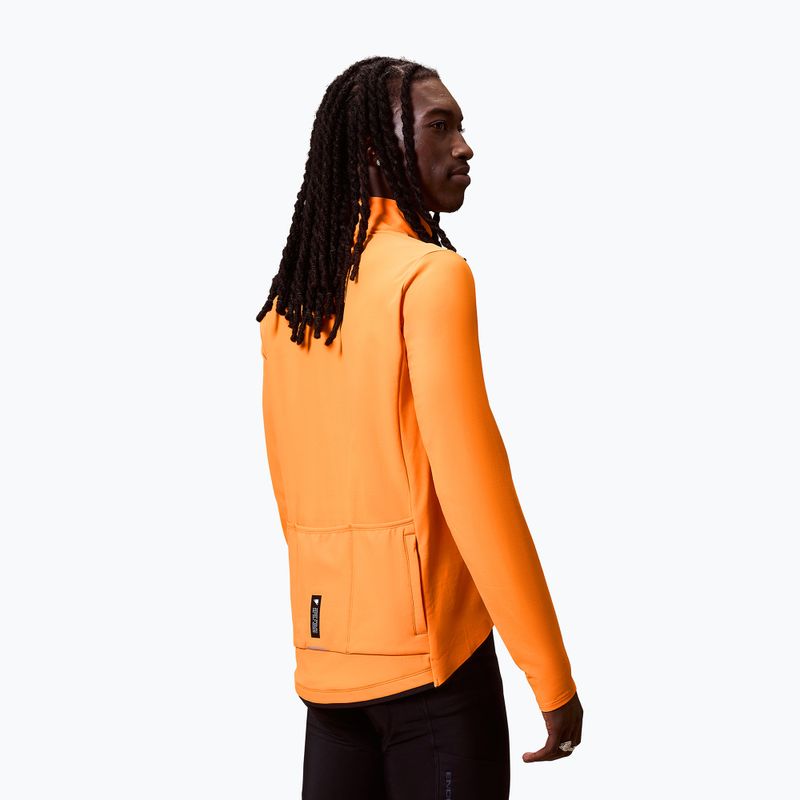 Men's cycling sweatshirt Endura Loop Ride L/S Jersey end orange 3