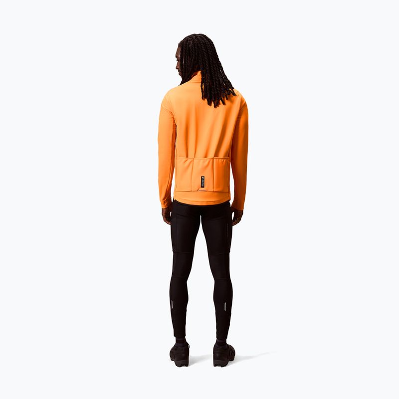 Men's cycling sweatshirt Endura Loop Ride L/S Jersey end orange 4