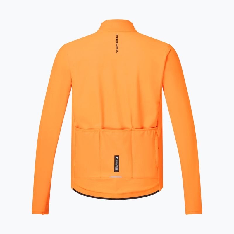 Men's cycling sweatshirt Endura Loop Ride L/S Jersey end orange 7