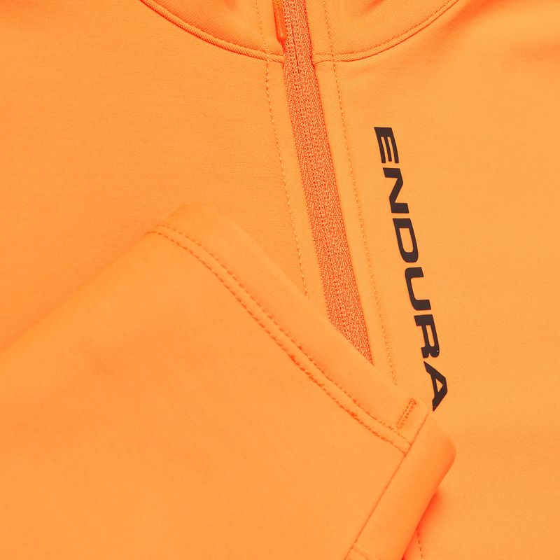 Men's cycling sweatshirt Endura Loop Ride L/S Jersey end orange 10