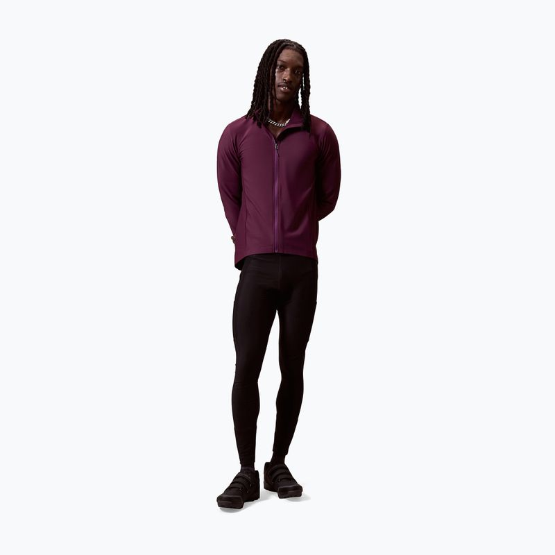 Men's cycling sweatshirt Endura Loop Ride L/S Jersey black cherry 2