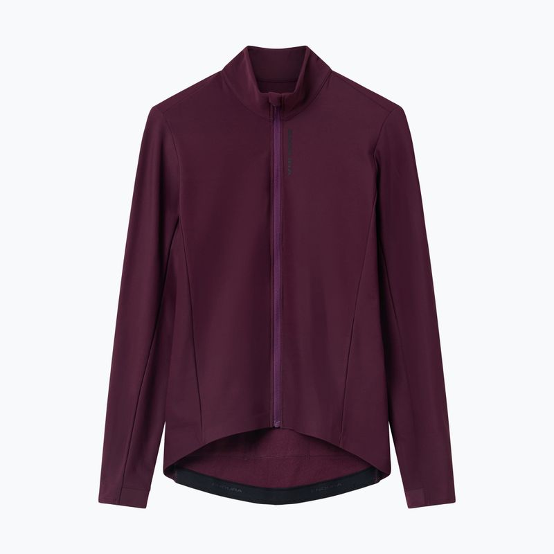 Men's cycling sweatshirt Endura Loop Ride L/S Jersey black cherry 7
