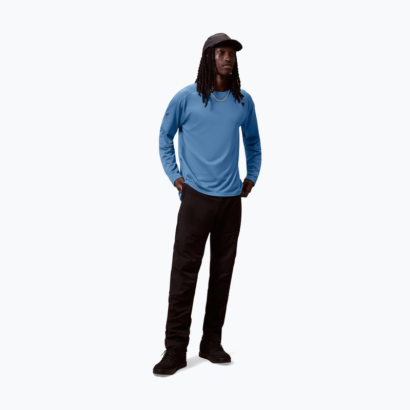 Men's cycling long sleeve Endura Alltrack Roam Fleece storm blue 2