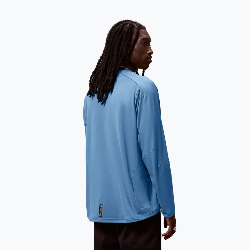 Men's cycling long sleeve Endura Alltrack Roam Fleece storm blue 3