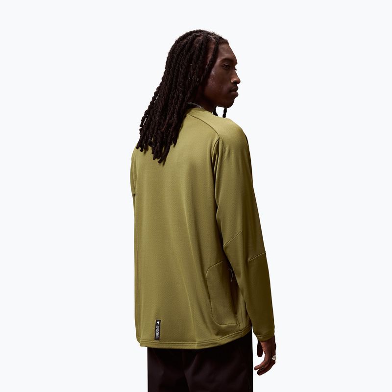 Men's cycling long sleeve Endura Alltrack Roam Fleece moss green 3