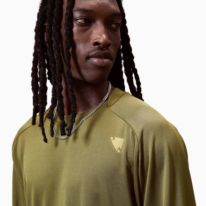 Men's cycling long sleeve Endura Alltrack Roam Fleece moss green 5