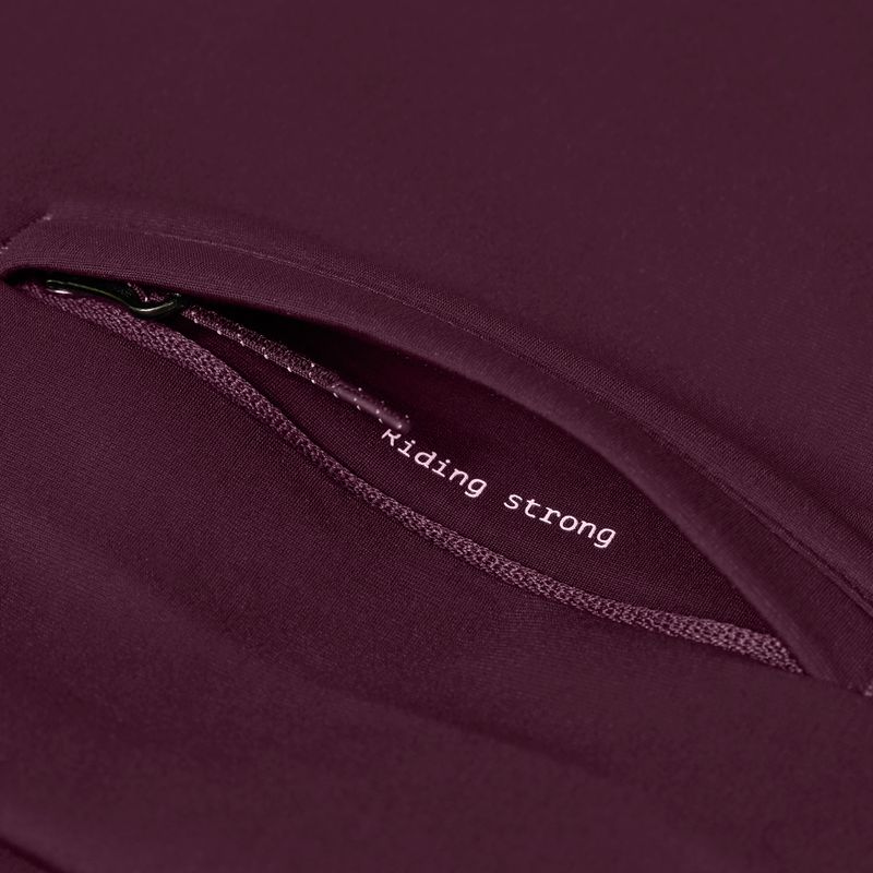 Women's cycling sweatshirt Endura Loop Ride L/S Jersey black cherry 9
