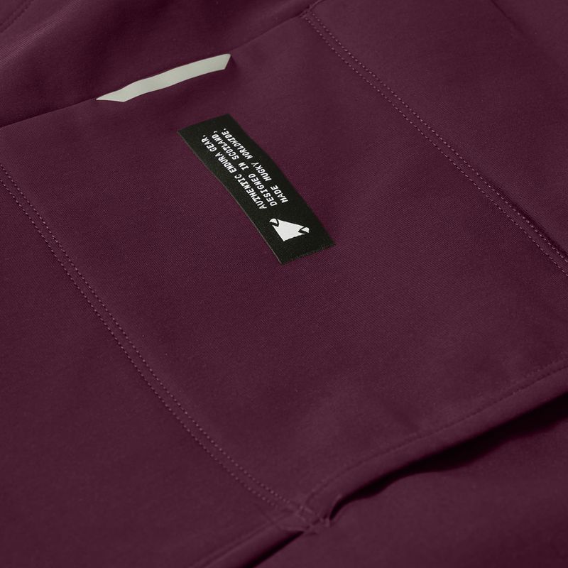 Women's cycling sweatshirt Endura Loop Ride L/S Jersey black cherry 11