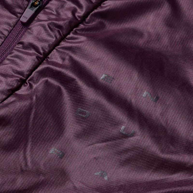Women's cycling jacket Endura Pro SL Race Insulated W black cherry 9