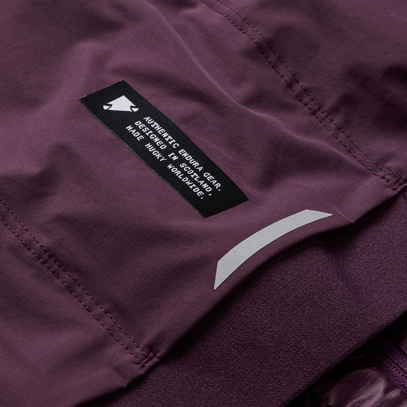 Women's cycling jacket Endura Pro SL Race Insulated W black cherry 10