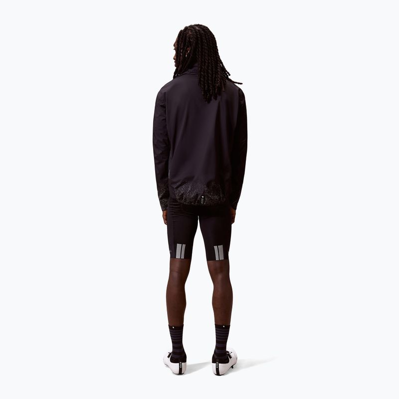 Men's cycling jacket Endura Alltrack Race Cape black reflective rint 4