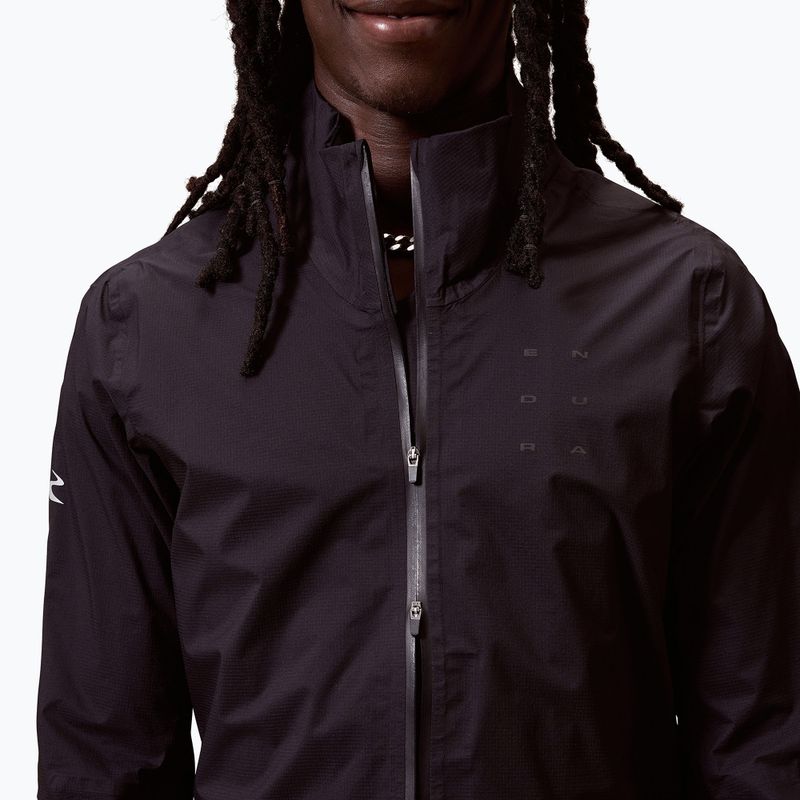 Men's cycling jacket Endura Alltrack Race Cape black reflective rint 5