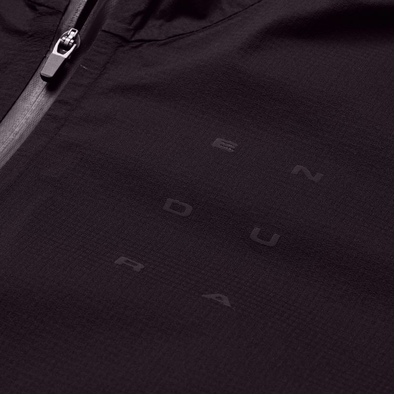 Men's cycling jacket Endura Alltrack Race Cape black reflective rint 9