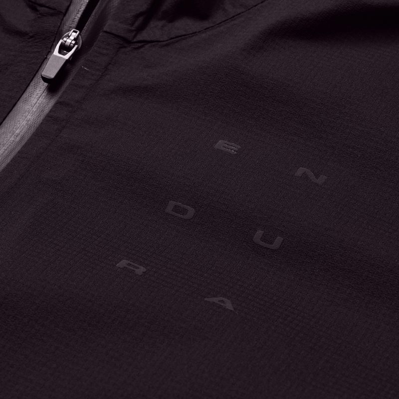 Men's cycling jacket Endura Alltrack Race Cape black reflective rint 11