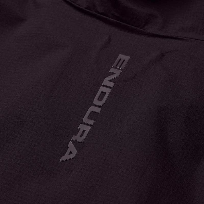 Men's cycling jacket Endura Alltrack Race Cape black reflective rint 12