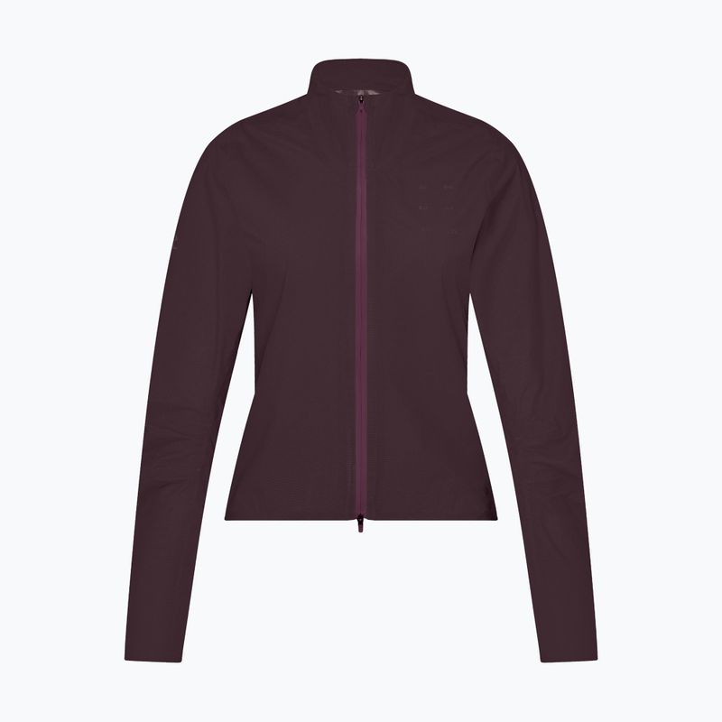 Women's cycling jacket Endura Alltrack Race Cape black cherry 8