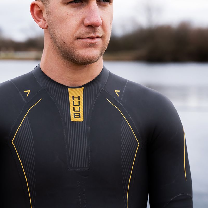 HUUB Men's Triathlon Foam Alchemy 3:5 black/grey/gold 3