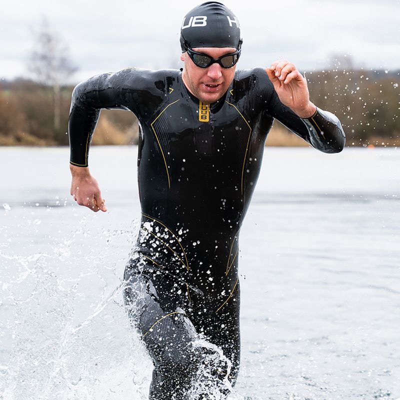 HUUB Men's Triathlon Foam Alchemy 3:5 black/grey/gold 7