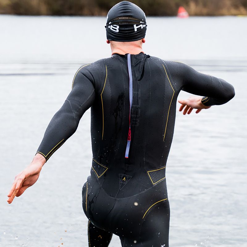 HUUB Men's Triathlon Foam Alchemy 3:5 black/grey/gold 8