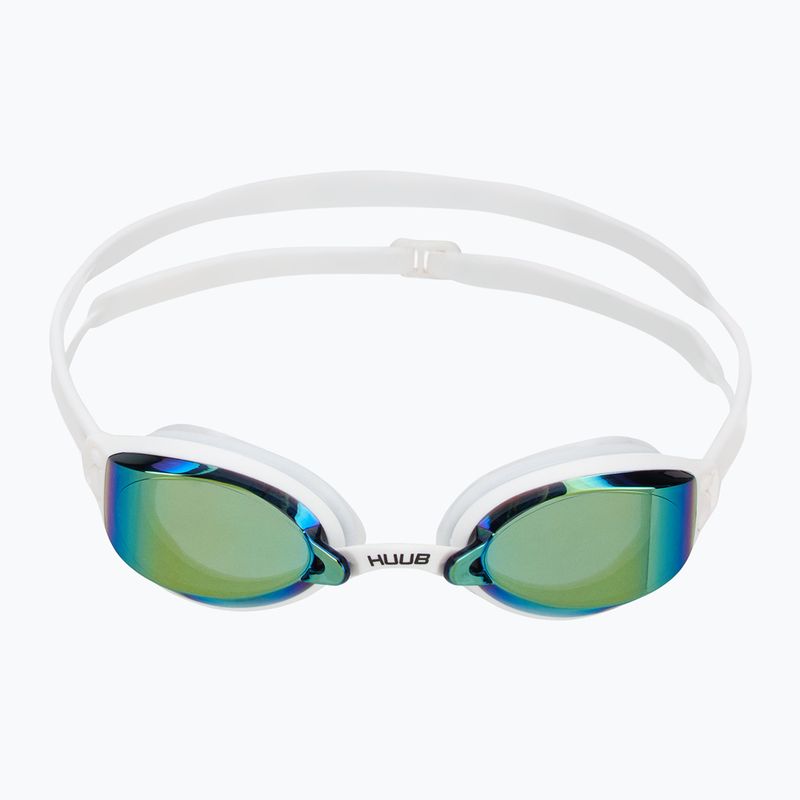 HUUB Brownlee 2 Custom Air swimming goggles white/yellow 2