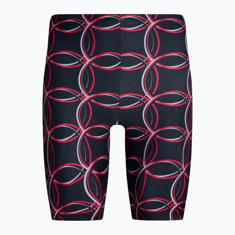 Men's HUUB Brownlee Jammer Swimwear Alistair black and red JAMMERALI