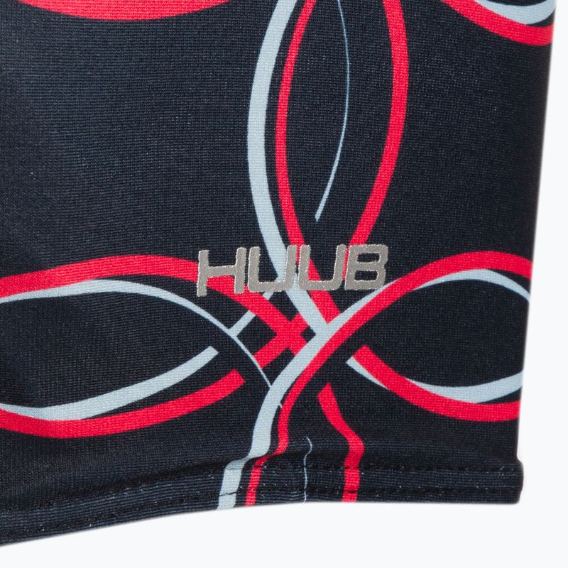 Men's HUUB Brownlee Jammer Swimwear Alistair black and red JAMMERALI 3