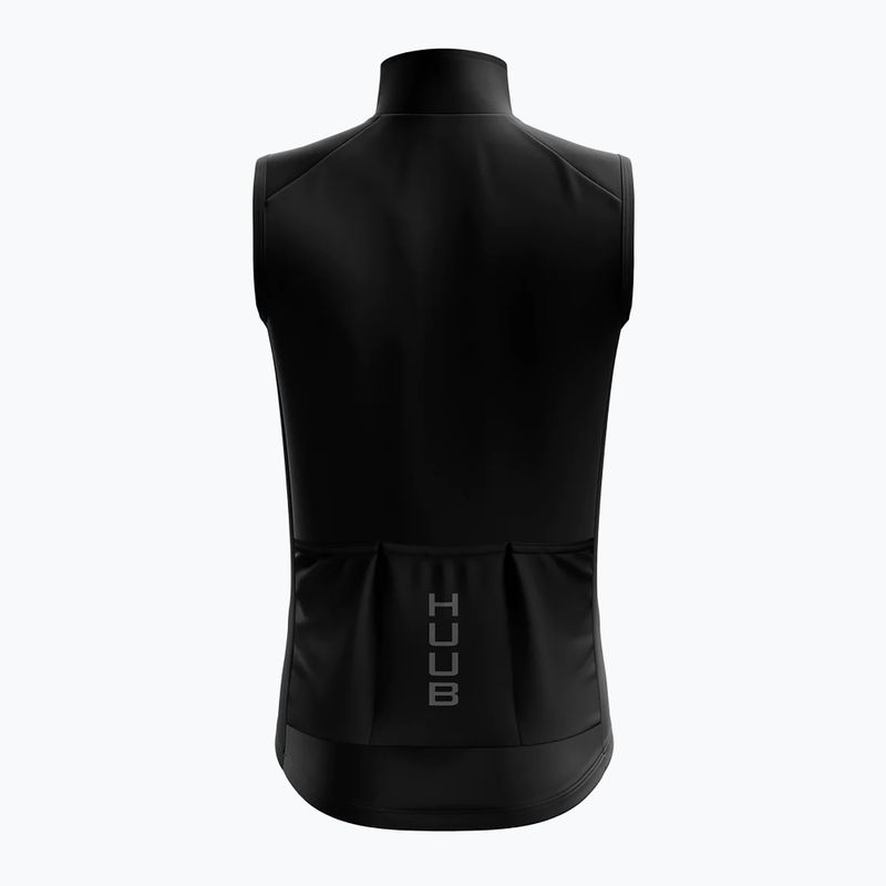 HUUB Men's Cycling Vest Eternal black/red 2