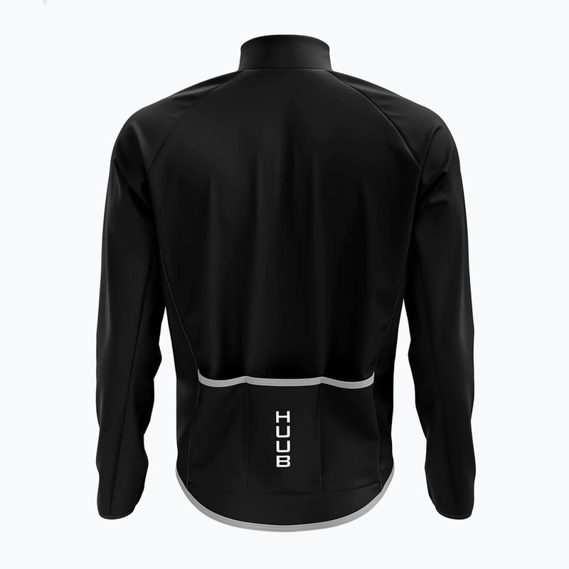 HUUB Men's bicycle Jacket Eternal Peaks black/red 2