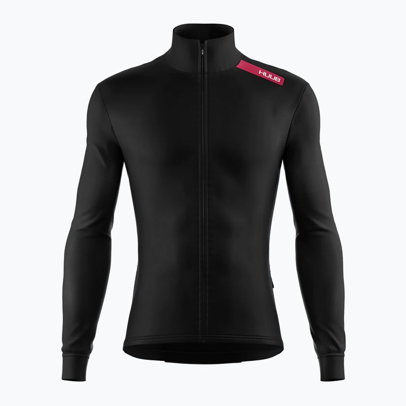 HUUB men's cycling longsleeve Eternal LS thermal black/red