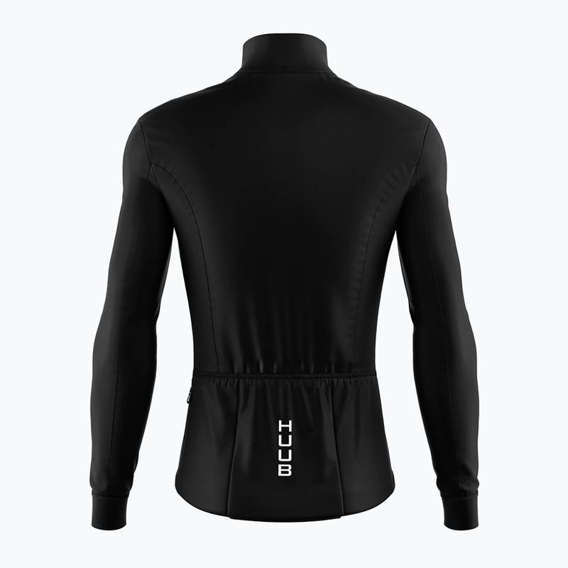 HUUB men's cycling longsleeve Eternal LS thermal black/red 2