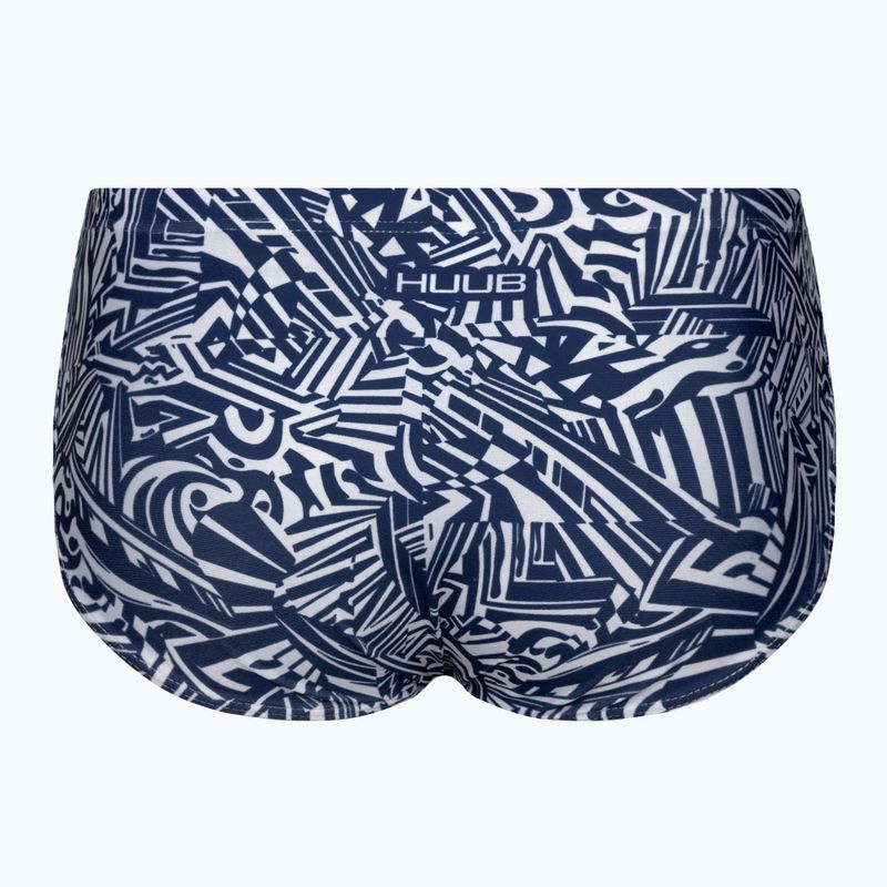 Men's HUUB Brief swim briefs Alistair navy/white 2