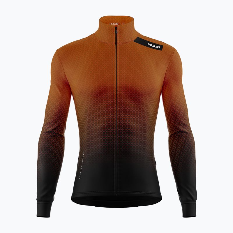 HUUB Core 4 Thermal LS copper brown men's cycling longsleeve