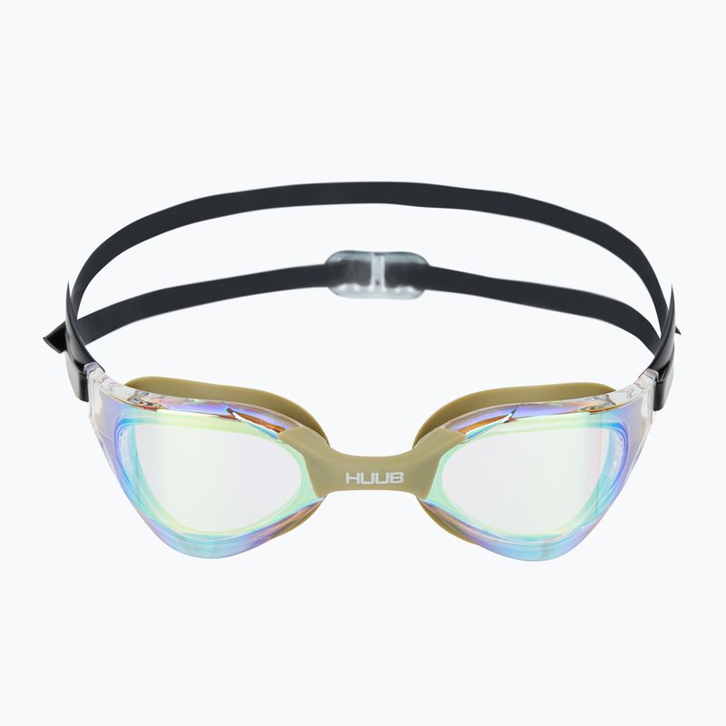 HUUB Thomas Lurz sage/clear gold mirror swimming goggles 2