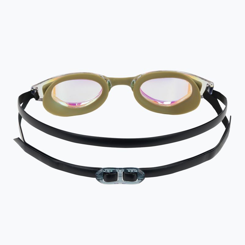 HUUB Thomas Lurz sage/clear gold mirror swimming goggles 4