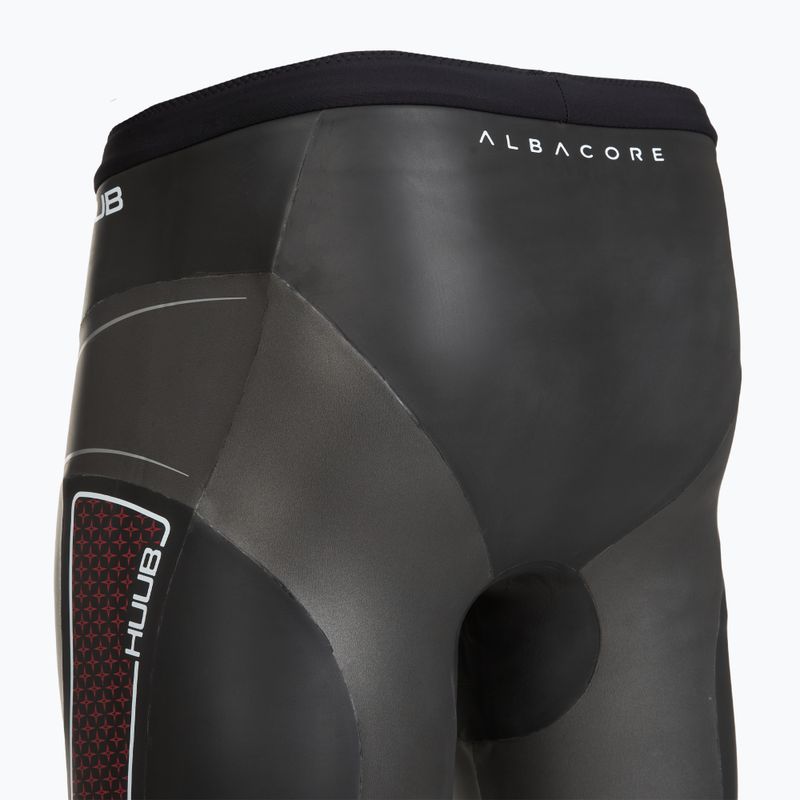 Neoprene shorts HUUB Albacore Buoyancy Short black/silver 4