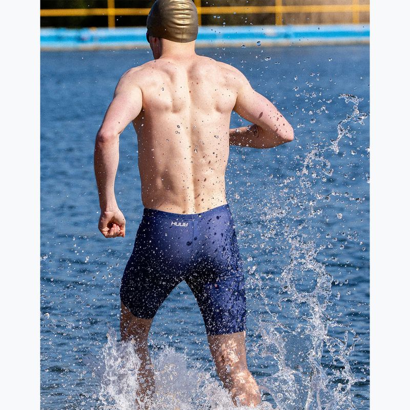 Men's swim jammers HUUB Lange Jammer navy 5