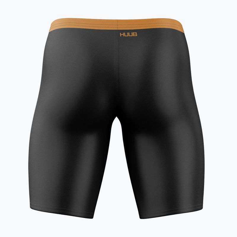 Men's swim jammers HUUB Jammer Jee black/orange 2
