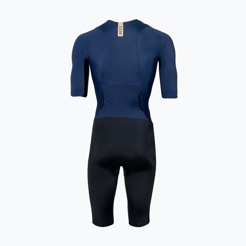 Men's triathlon suit HUUB Collective Trisuit navy/black 2
