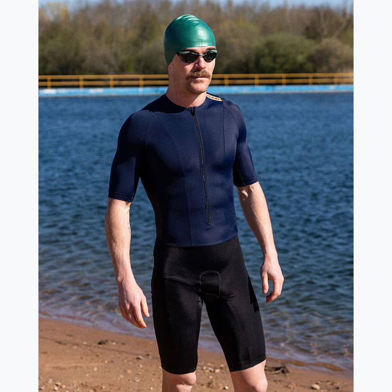 Men's triathlon suit HUUB Collective Trisuit navy/black 3
