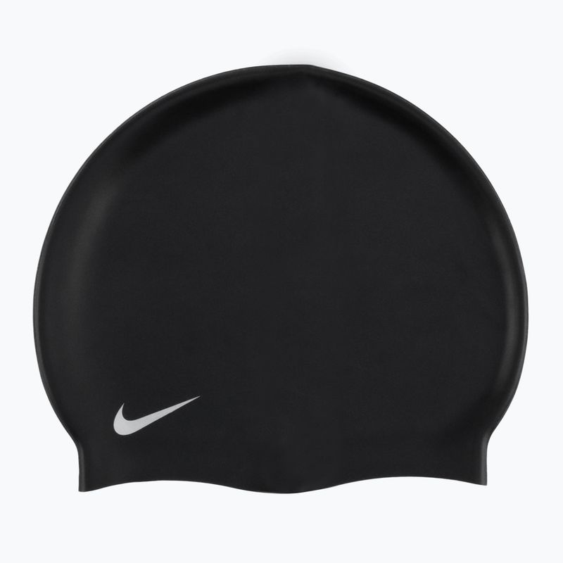 Nike Solid Silicone children's swimming cap black TESS0106-001