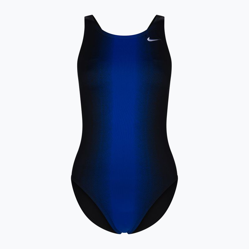 Nike Fade Sting women's one-piece swimsuit black and navy blue NESS8050